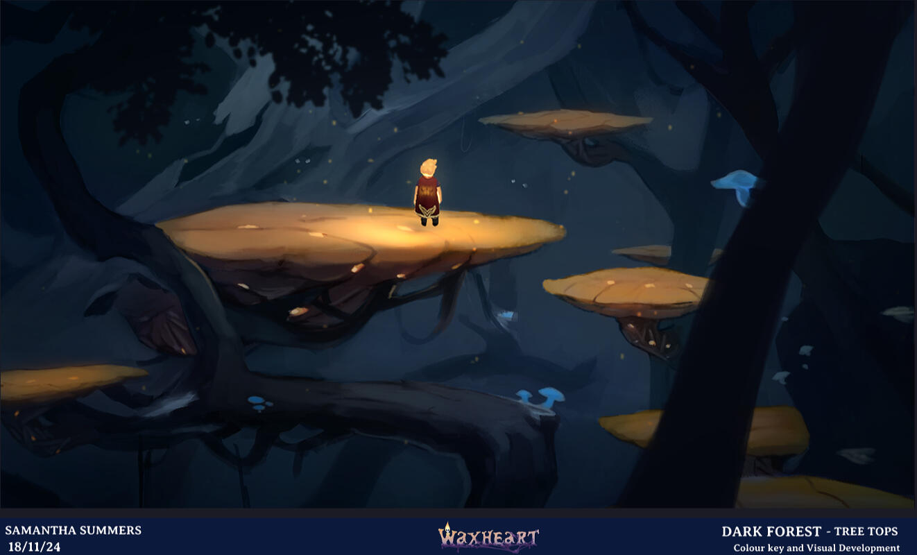 Dark Forest Tree Tops Exploration Dark Forest Tree Tops Exploration