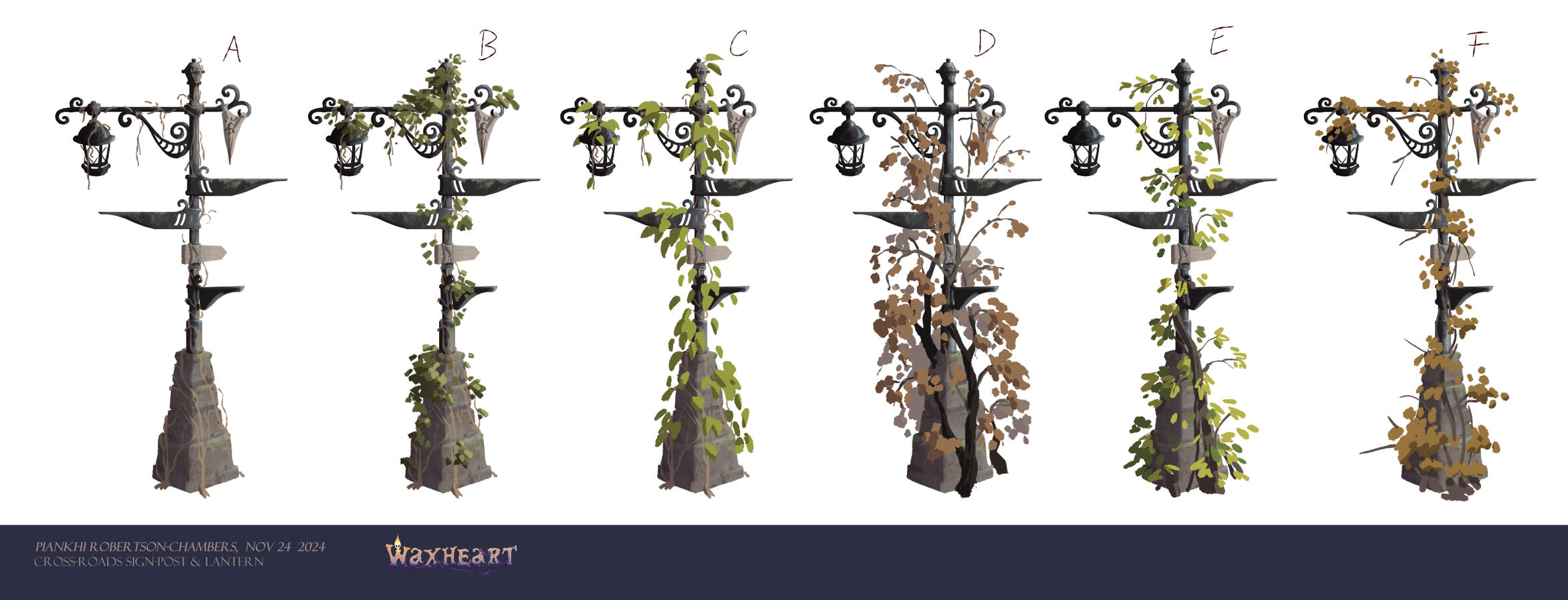 Crossroads Signpost & Lantern Crossroads Signpost & Lantern